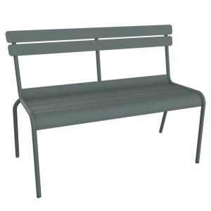 LUXEMBOURG BANC A DOSSIER 2 3 PLACES GRIS ORAGE SKU 411526