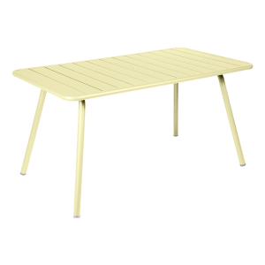 LUXEMBOURG TABLE 143x80 CITRON GIVRE
