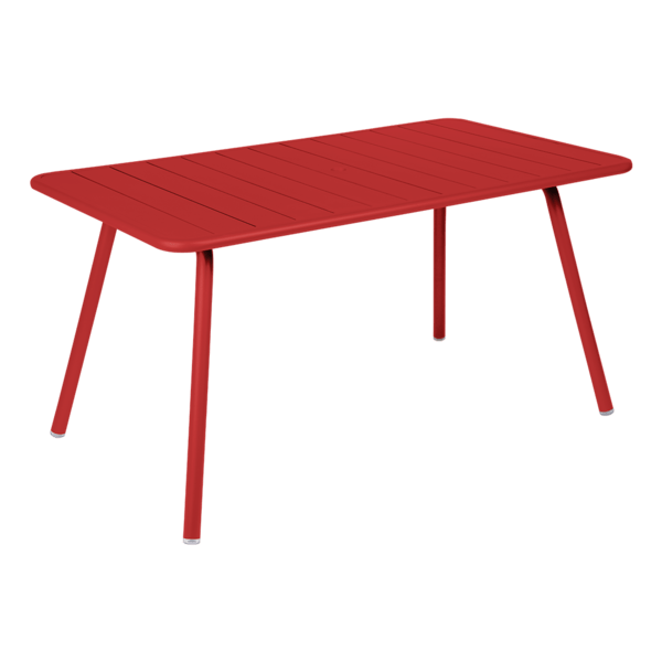 LUXEMBOURG TABLE 143x80 COQUELICOT