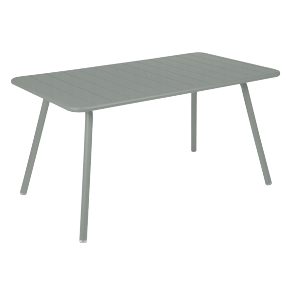 LUXEMBOURG TABLE 143x80 GRIS LAPILLI